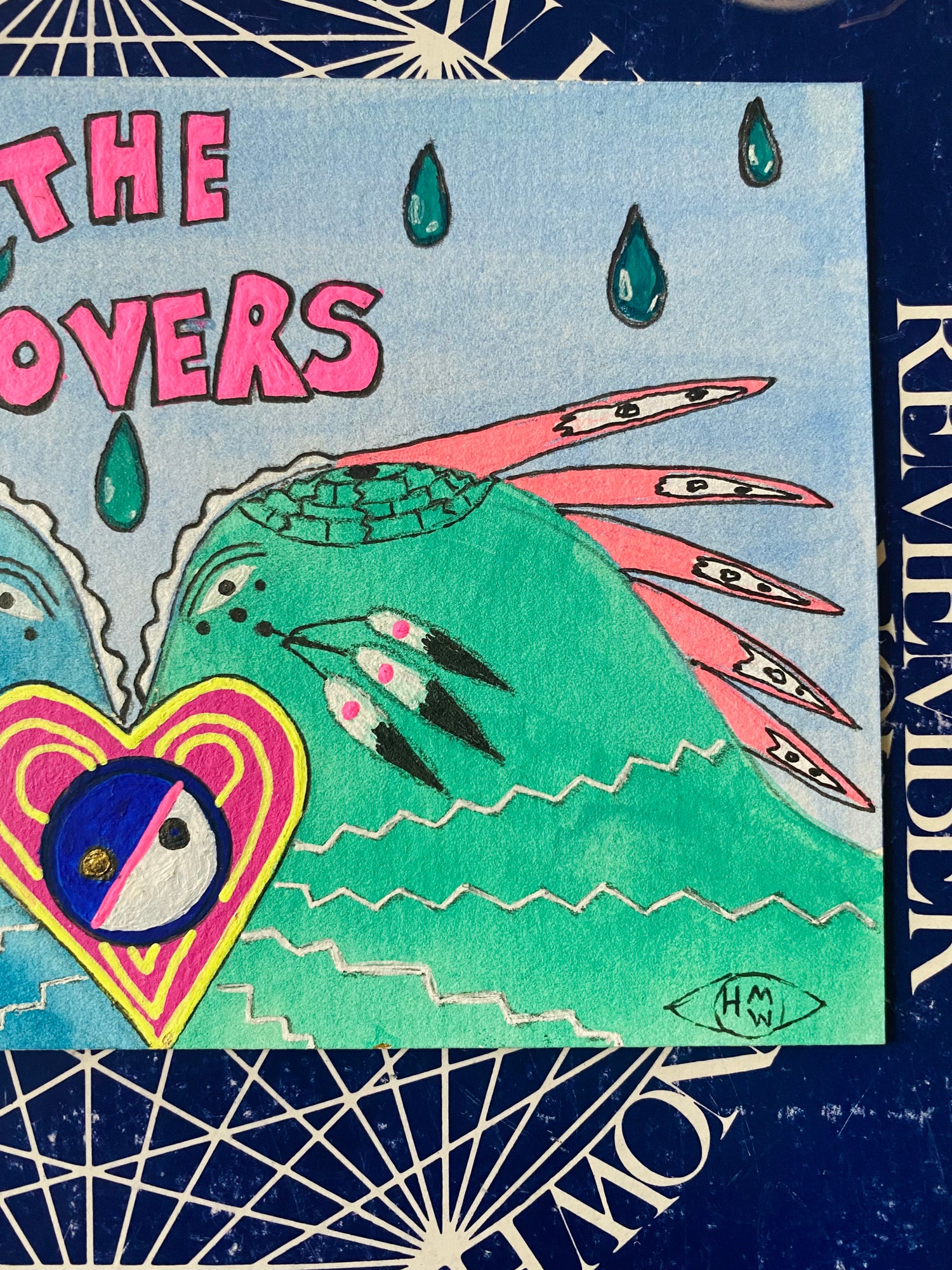 The Lovers-555 Original 4x6 - Moon Room Shop and Wellness